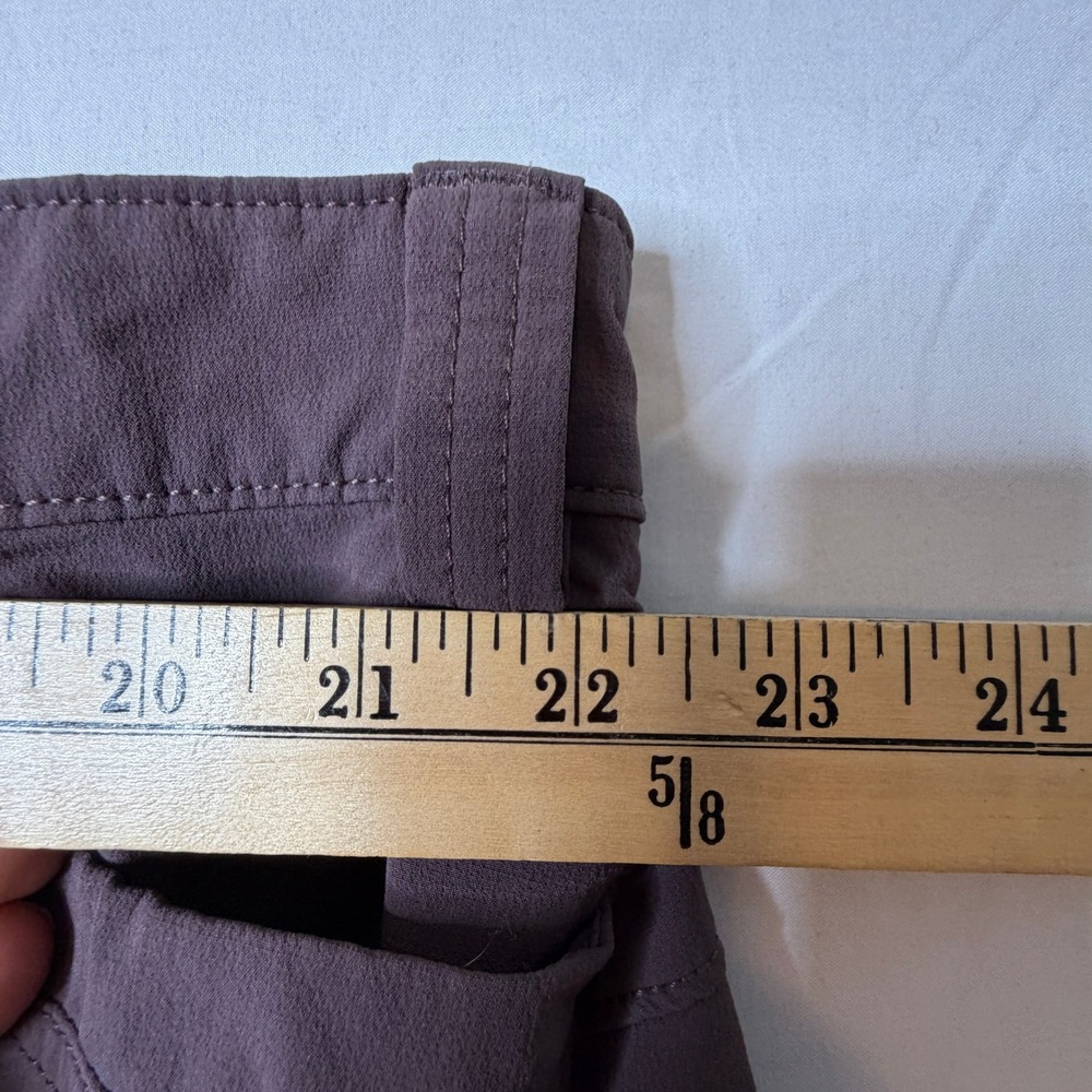 Duluth Trading Co Dry on the Fly Cargo Pants Mauve Purple Womens Plus 22x27 - Picture 3 of 7